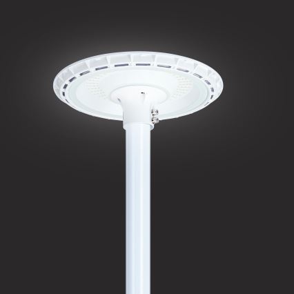 Brilagi - LED-Straßenleuchte für den Außenbereich mit 3 m Mast URBANSPARK LED/120W/230V weiß IP65