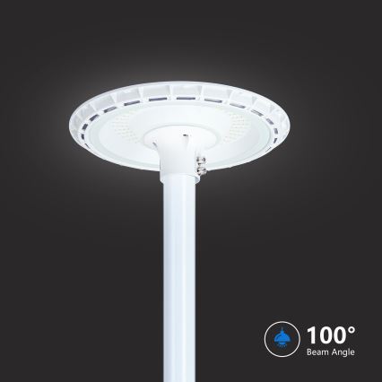 Brilagi - LED-Straßenleuchte für den Außenbereich mit 3 m Mast URBANSPARK LED/120W/230V weiß IP65