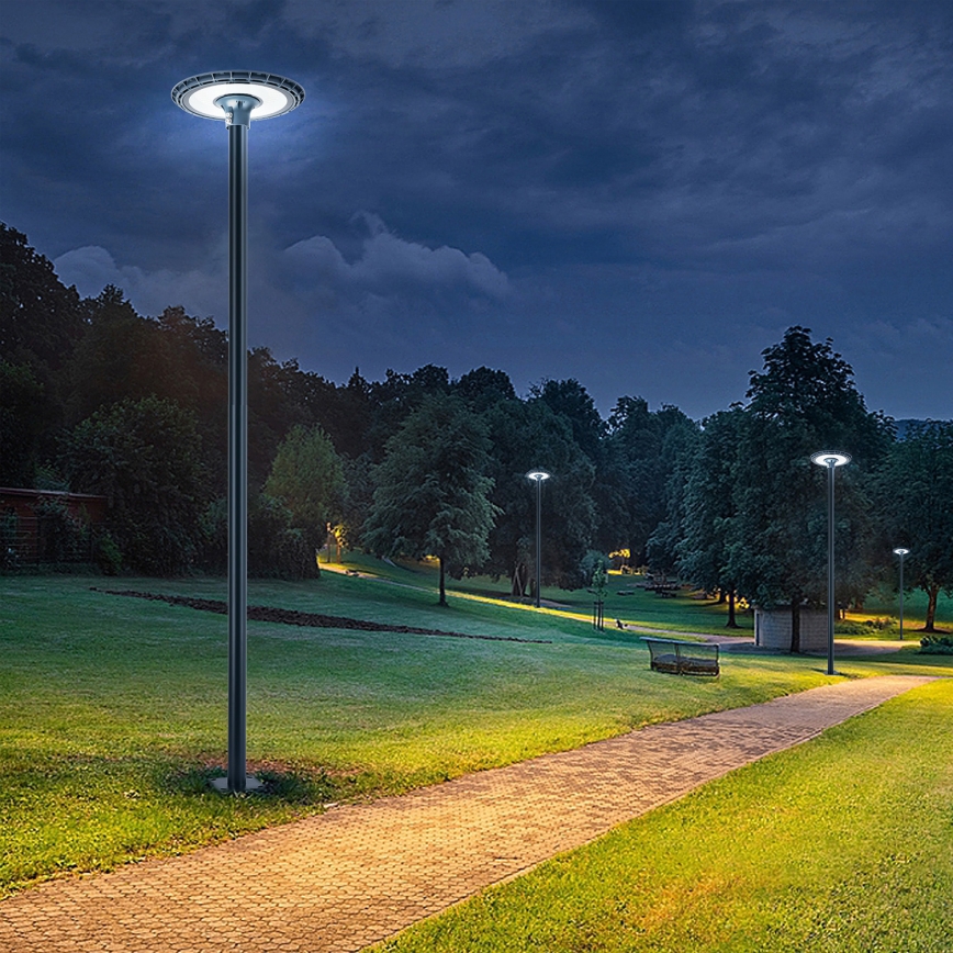 Brilagi - LED-Straßenleuchte für den Außenbereich mit 4 m Mast URBANSPARK LED/120W/230V anthrazit IP65