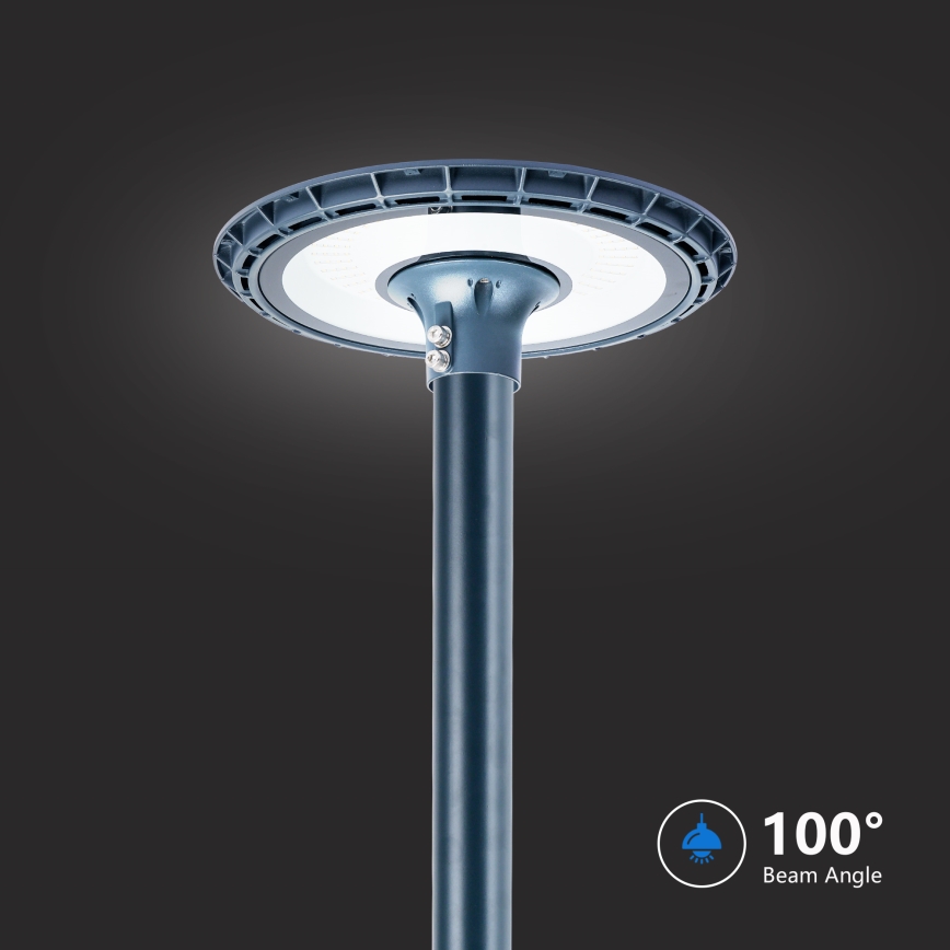 Brilagi - LED-Straßenleuchte für den Außenbereich mit 4 m Mast URBANSPARK LED/120W/230V anthrazit IP65