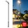 Brilagi - LED-Außen-Straßenleuchte mit 5 m Mast und Gelenk URBANLIGHT LED/200W/230V schwarz IP65
