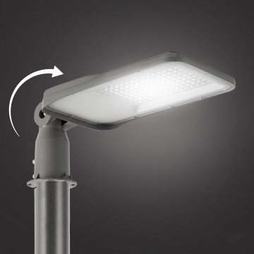 Brilagi - LED-Außen-Straßenleuchte mit Gelenk URBANLIGHT LED/100W/230V grau IP65