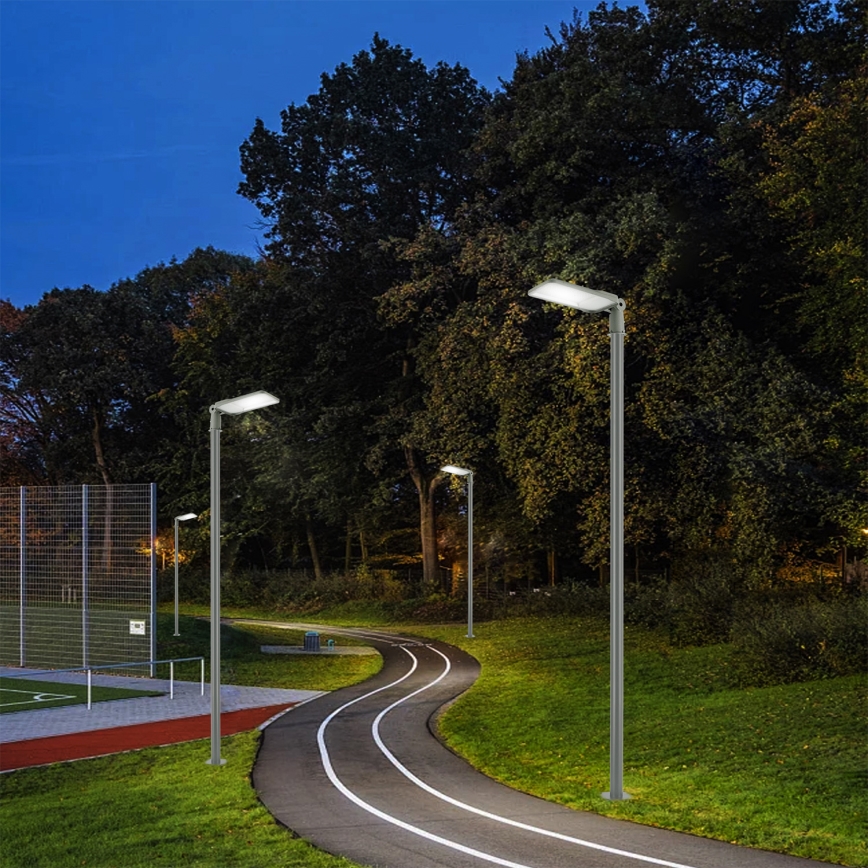 Brilagi - LED-Straßenleuchte für den Außenbereich mit verstellbarem Gelenk URBANLIGHT LED/200W/230V grau IP65