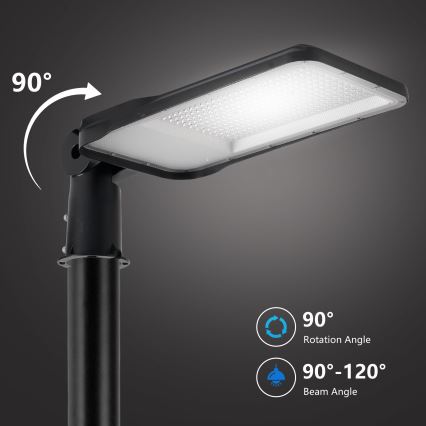 Brilagi - LED-Außen-Straßenleuchte mit Gelenk URBANLIGHT LED/200W/230V schwarz IP65
