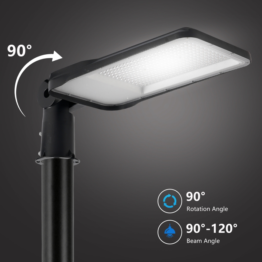 Brilagi - LED-Außen-Straßenleuchte mit Gelenk URBANLIGHT LED/200W/230V schwarz IP65