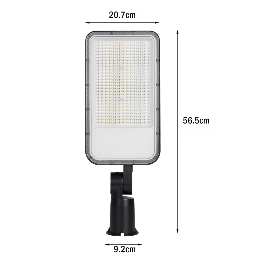 Brilagi - LED-Außen-Straßenleuchte mit Gelenk URBANLIGHT LED/200W/230V schwarz IP65