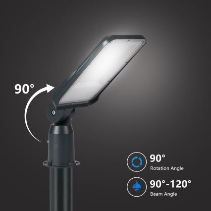 Brilagi - URBANLIGHT LED-Außen-Straßenleuchte, schwenkbar, 50W/230V, Anthrazit, IP65