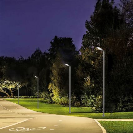 Brilagi - LED-Außen-Straßenleuchte URBANLIGHT LED/100W/230V grau IP65