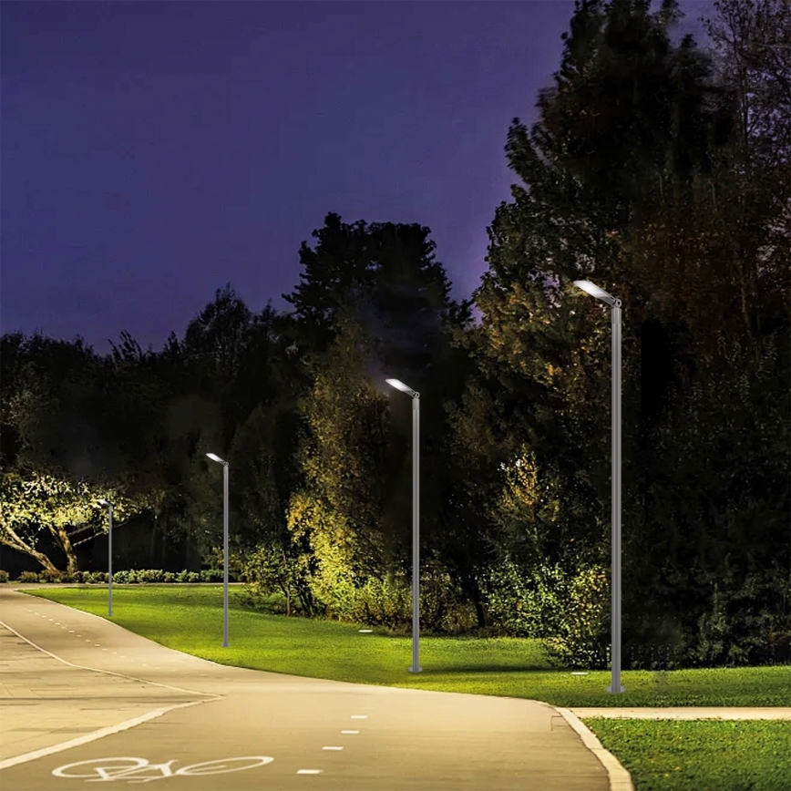 Brilagi - LED-Außen-Straßenleuchte URBANLIGHT LED/100W/230V grau IP65