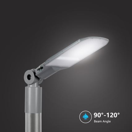 Brilagi - LED-Außen-Straßenleuchte URBANLIGHT LED/100W/230V grau IP65
