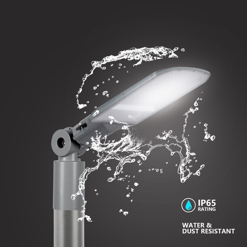 Brilagi - LED-Außen-Straßenleuchte URBANLIGHT LED/100W/230V grau IP65