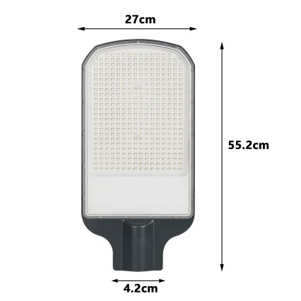 Brilagi - LED-Außen-Straßenleuchte URBANLIGHT LED/200W/230V anthrazit IP65