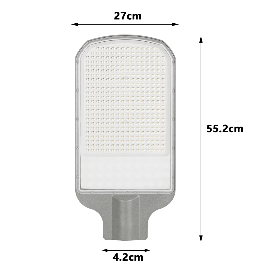 Brilagi - LED-Außen-Straßenleuchte URBANLIGHT LED/200W/230V grau IP65
