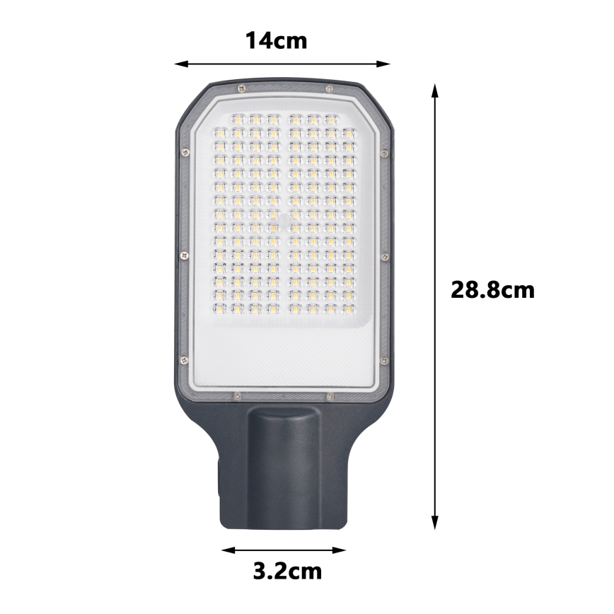 Brilagi - LED Außen-Straßenleuchte URBANLIGHT LED/50W/230V Anthrazit IP65