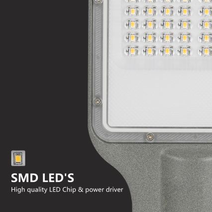 BRILAGI - LED Außen-Straßenleuchte URBANLIGHT LED/50W/230V grau IP65