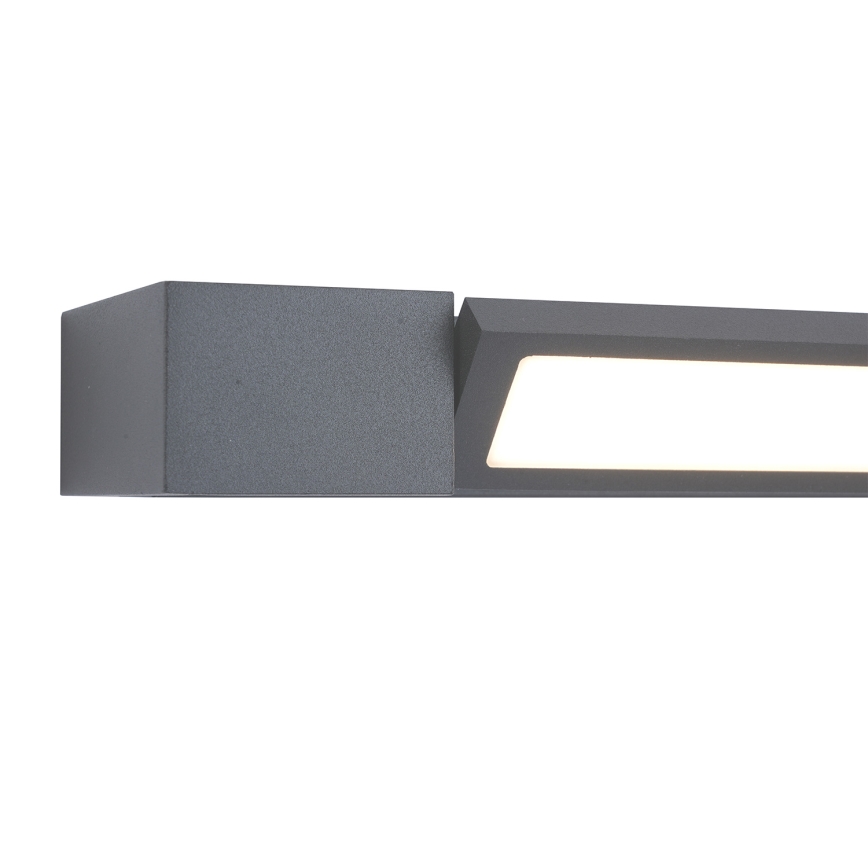 Brilagi - LED-Außenwandleuchte AQUA LINE LED/12W/230V 45 cm IP44 anthrazit CRI 90