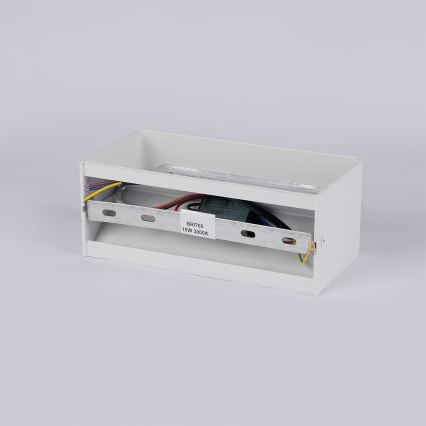 Brilagi - LED Außen-Wandleuchte DONNANI LED/7W/230V 20 cm weiß IP44