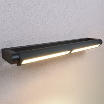 BRILAGI - LED Außen-Wandleuchte für die Fassade SALERNO LED/24W/230V 66 cm schwarz IP65
