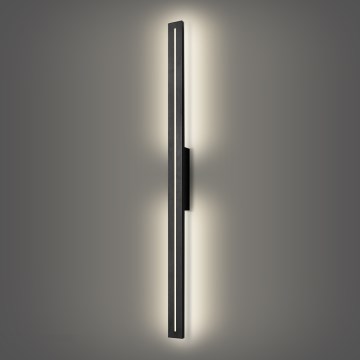 Brilagi - LED Außen-Wandleuchte LINEO LED/24W/230V 4000K IP65 100 cm schwarz CRI 90