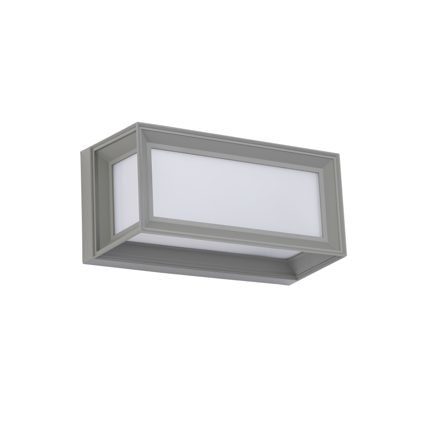 Brilagi - LED Außenwandleuchte PARKER LED/12W/230V 3000/4500/6000K grau IP44