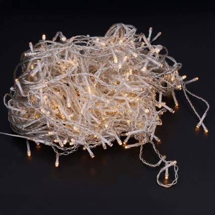 Brilagi - LED-Außen-Weihnachts-Lichterkette 400xLED/8 Funktionen 23m IP44 warmweiß