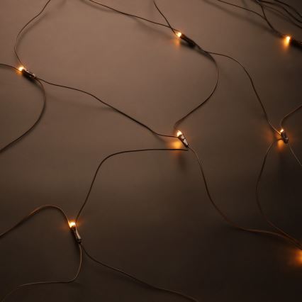Brilagi - LED-Außen-Weihnachts-Lichtervorhang 160xLED 7x2m IP44 warmweiß