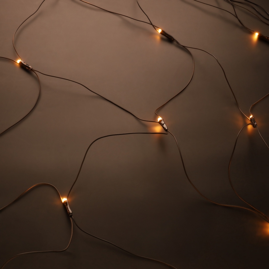 Brilagi - LED-Außen-Weihnachts-Lichtervorhang 160xLED 7x2m IP44 warmweiß