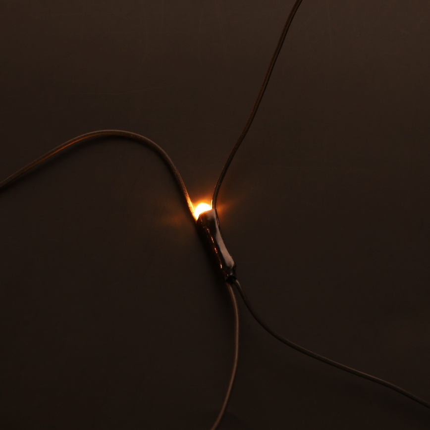Brilagi - LED-Außen-Weihnachts-Lichtervorhang 160xLED 7x2m IP44 warmweiß