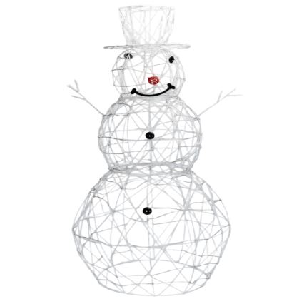 Brilagi - LED Außen-Weihnachtsdekoration 3,6W/31/230V 6500K 120 cm IP44 Schneemann