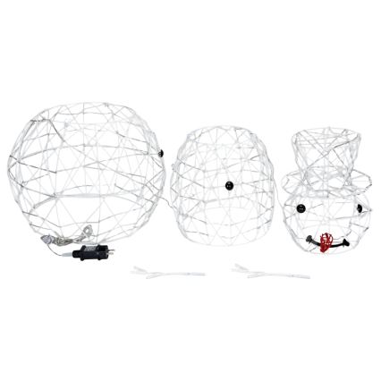 Brilagi - LED Außen-Weihnachtsdekoration 3,6W/31/230V 6500K 120 cm IP44 Schneemann
