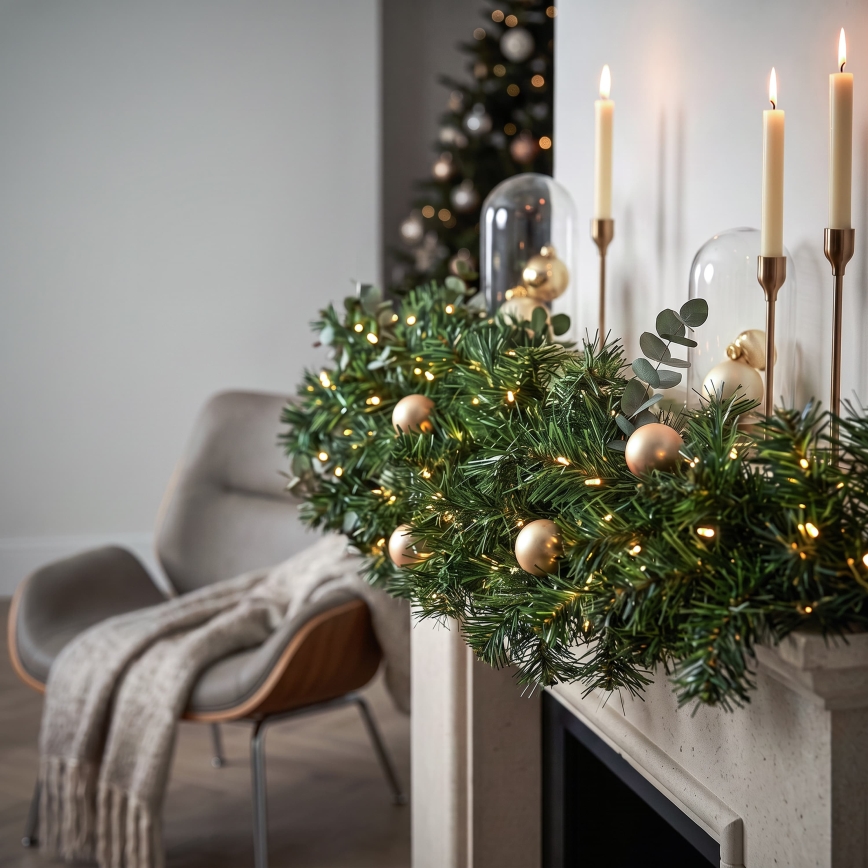 BRILAGI - LED-Außen-Weihnachtsdekoration GIRLANDA 240xLED/230V 1500 cm IP44