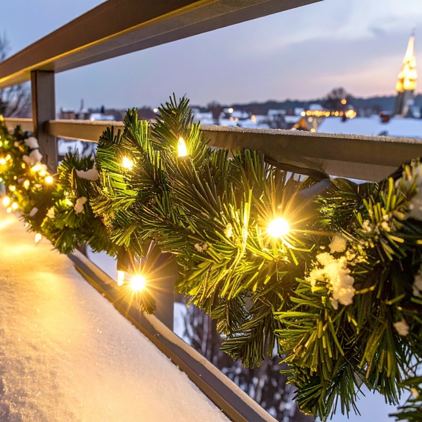 Brilagi - LED-Außen-Weihnachtsdekoration Girlande 80xLED/230V 500 cm IP44