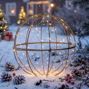 BRILAGI - LED-Außen-Weihnachtsdekoration LED/1,3W/230V IP44 Ø 30 cm Kugel