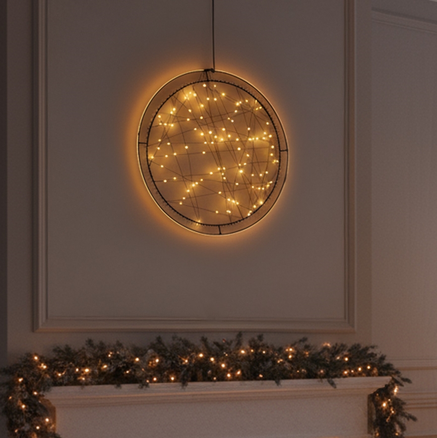 Brilagi - LED-Außen-Weihnachtsdekoration LED/2,6W/230V IP44 46 cm Ring
