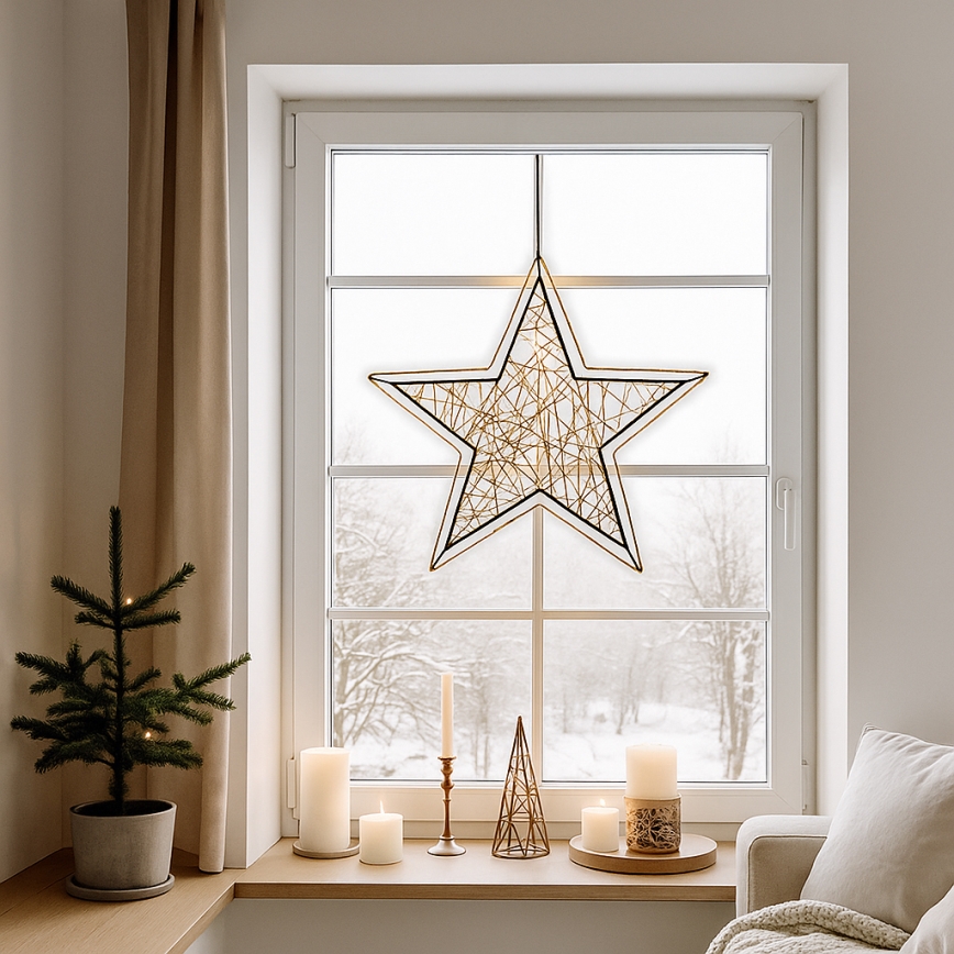 Brilagi - LED Außen-Weihnachtsdekoration LED/2,6W/230V IP44 Stern