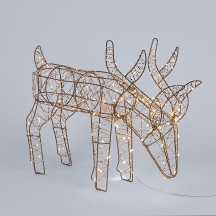BRILAGI - LED Außen-Weihnachtsdekoration LED/3,3W/230V IP44 56x43 cm Rentier