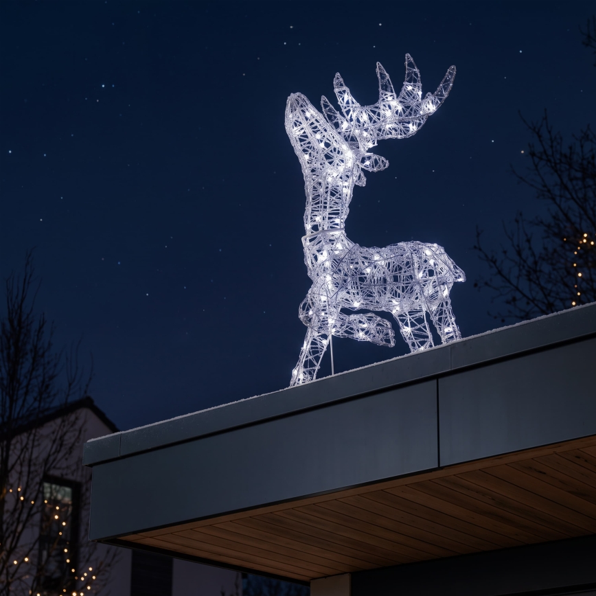 BRILAGI - LED Außen-Weihnachtsdekoration LED/3,3W/230V IP44 60x37 cm Rentier