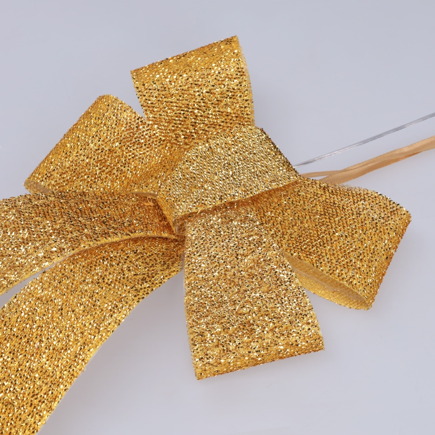 BRILAGI - LED-Außen-Weihnachtsdekoration LED/3,3W/230V IP44 goldene Schleife