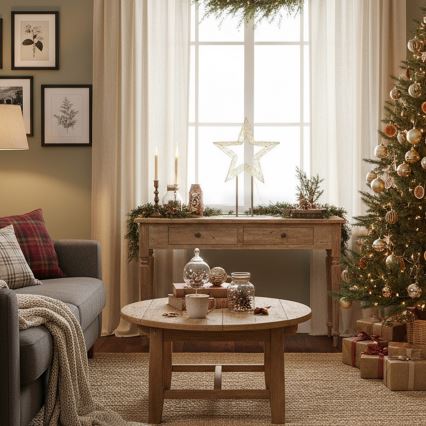 Brilagi - LED-Außen-Weihnachtsdekoration LED/3,6 W/230 V IP44 44 x 30 cm Stern