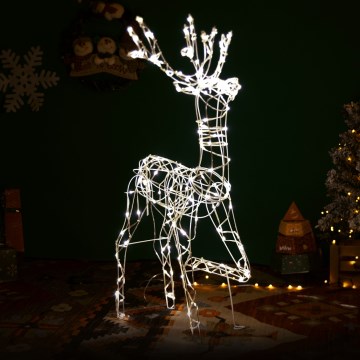 Brilagi - LED Außen-Weihnachtsdekoration LED/3,6W/31/230V 2700K 105 cm IP44 Rentier