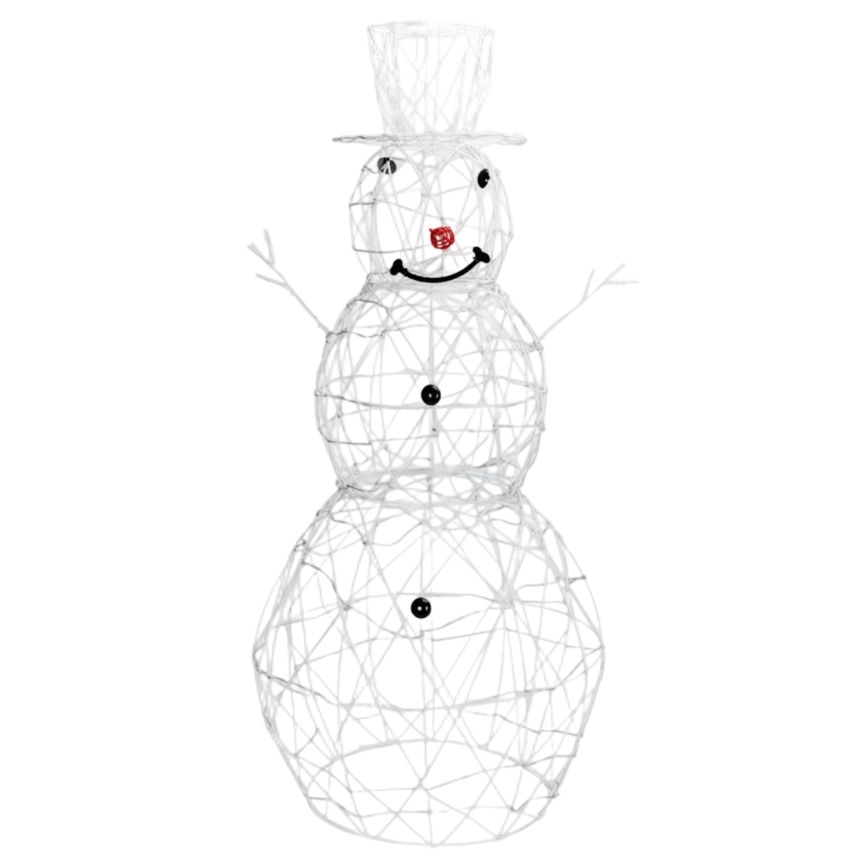 Brilagi - LED-Weihnachtsdekoration für den Außenbereich LED/3,6W/31/230V 2700K 60 cm IP44 Schneemann