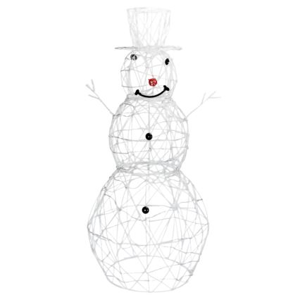 Brilagi - LED-Außen-Weihnachtsdekoration LED/3,6W/31/230V 2700K 90 cm IP44 Schneemann