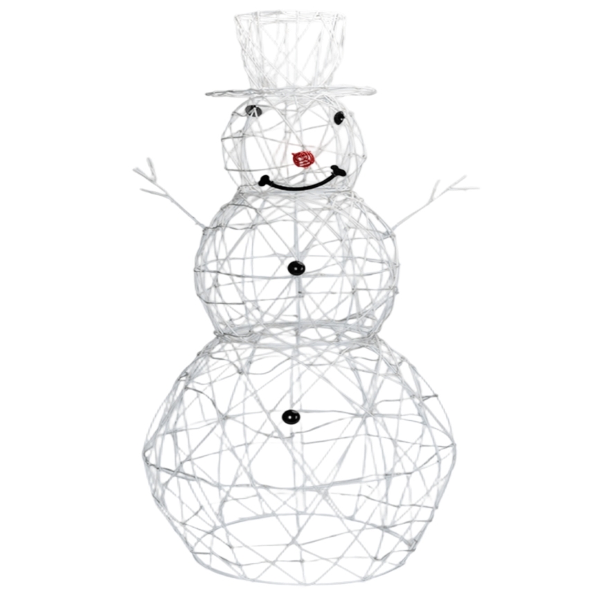 Brilagi - LED-Außen-Weihnachtsdekoration LED/3,6W/31/230V 6500K 90 cm IP44 Schneemann