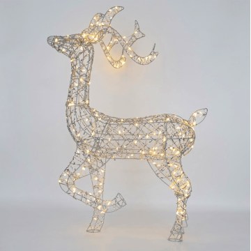 BRILAGI - LED-Außen-Weihnachtsdekoration LED/3,6W/8 Funktionen 105 cm IP44 Rentier