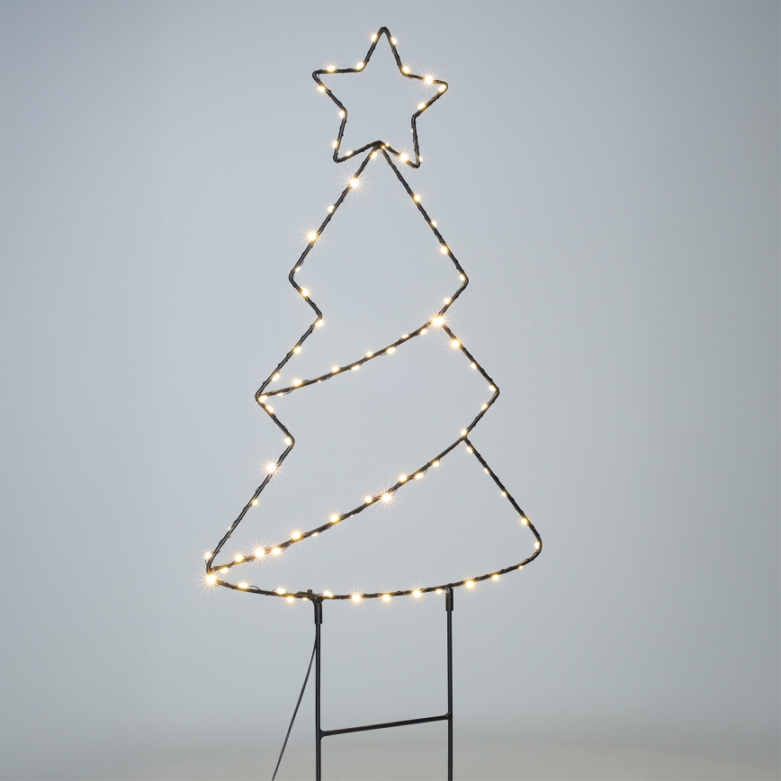 Brilagi - LED-Außen-Weihnachtsdekoration LED/3xAA IP44 Weihnachtsbaum