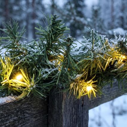 BRILAGI - LED-Außen-Weihnachtsgirlande LED/3xAA 300 cm IP44