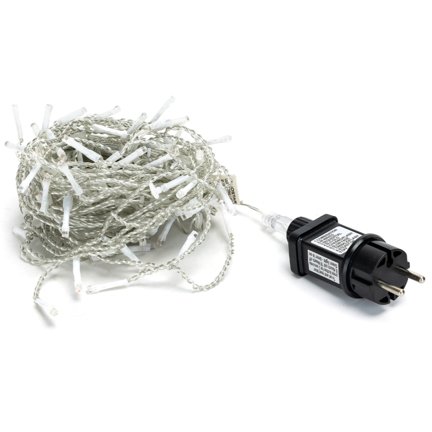 Brilagi - LED-Außen-Weihnachtskette 200xLED/8 Funktionen 13x0,6m IP44 kaltweiß