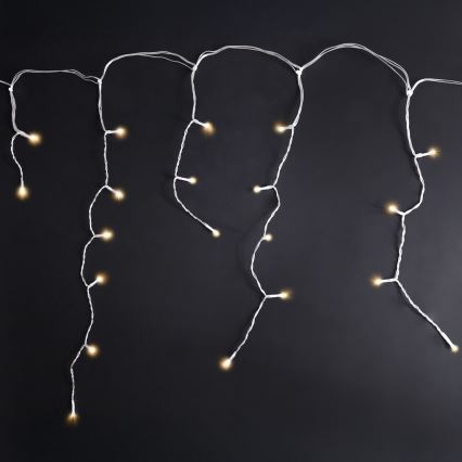 Brilagi - LED-Außen-Weihnachtskette 400xLED/8 Funktionen 23m IP44 warmweiß