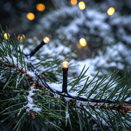 BRILAGI - LED-Außen-Weihnachtslichterkette 1000 LEDs / 8 Funktionen, 105 m, IP44, warmweiß