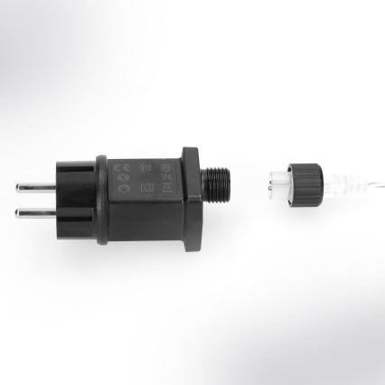 Brilagi - LED-Außen-Weihnachtslichterkette, 150 LEDs, 5 m, IP44, warmweiß, Feuerwerk-Effekt